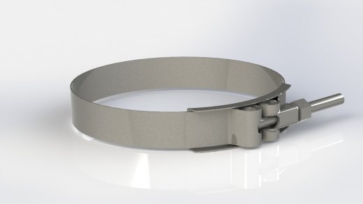 带螺栓的450号环形夹缩略图